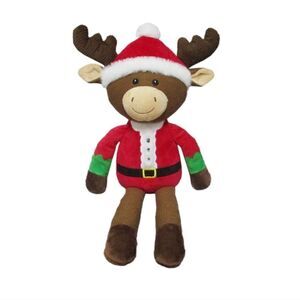 New Knit Holiday Christmas Deer Plush 18" for Baby